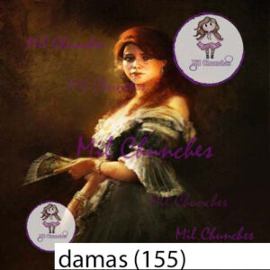 Cromo Papel Damas-155