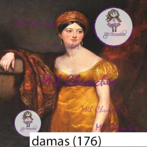Cromo Papel Damas-176