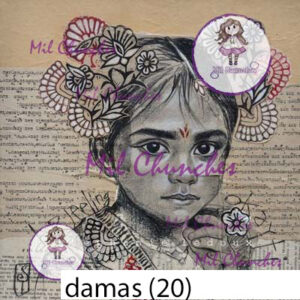 Cromo Papel Damas 020