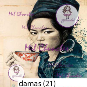 Cromo Papel Damas 021