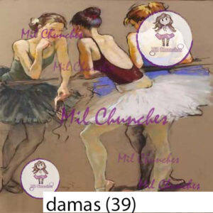 Cromo Papel Damas 039