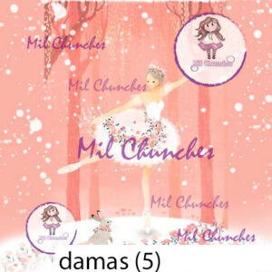 Cromo Papel Damas 005