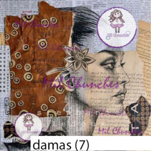 Cromo Papel Damas 007