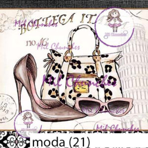 Cromo Papel Moda 021