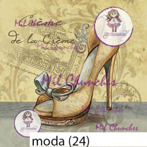 Cromo Papel Moda 024