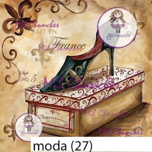 Cromo Papel Moda 027