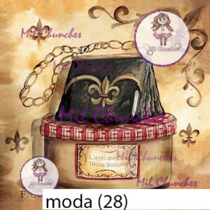 Cromo Papel Moda 028