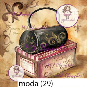 Cromo Papel Moda 029