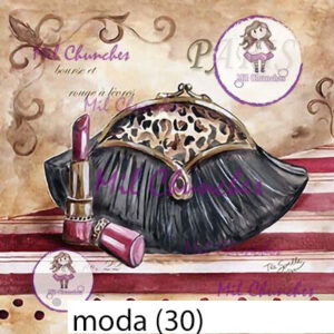 Cromo Papel Moda 030