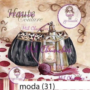 Cromo Papel Moda 031