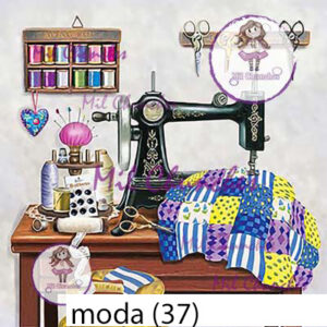 Cromo Papel Moda 037