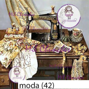 Cromo Papel Moda-042