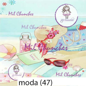 Cromo Papel Moda-047