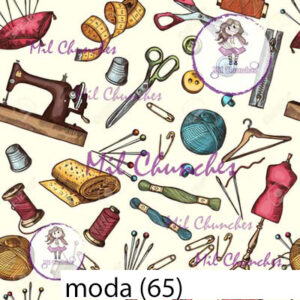 Cromo Papel Moda-065