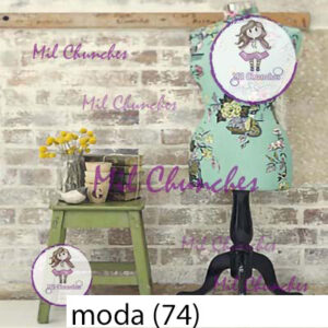 Cromo Papel Moda-074