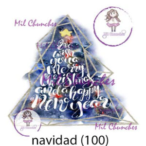 Cromo Papel Navidad-100