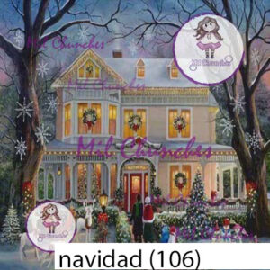 Cromo Papel Navidad-106