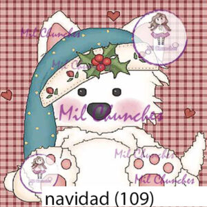 Cromo Papel Navidad-109