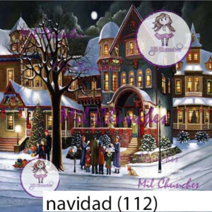 Cromo Papel Navidad-112