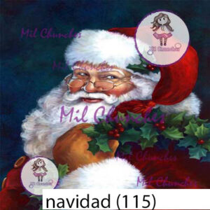 Cromo Papel Navidad-115