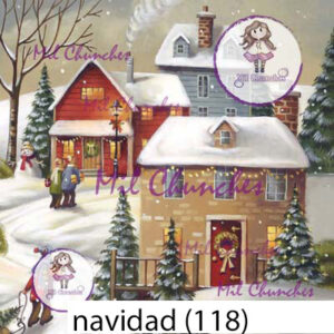 Cromo Papel Navidad-118