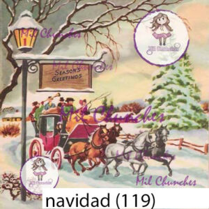 Cromo Papel Navidad-119
