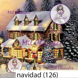Cromo Papel Navidad-126