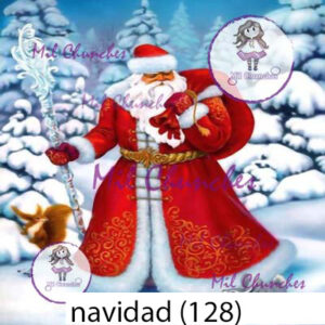 Cromo Papel Navidad-128