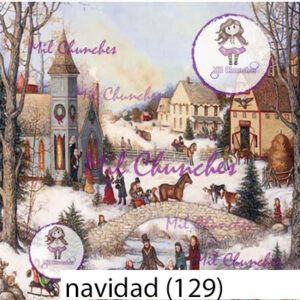 Cromo Papel Navidad-129