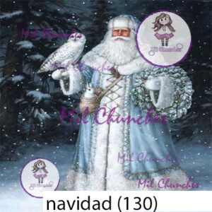 Cromo Papel Navidad-130