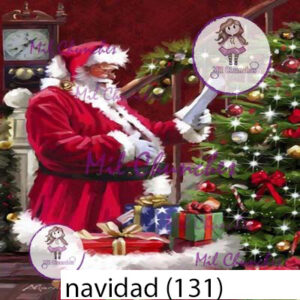 Cromo Papel Navidad-131