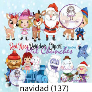Cromo Papel Navidad-137