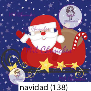 Cromo Papel Navidad-138