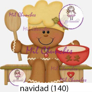 Cromo Papel Navidad-140