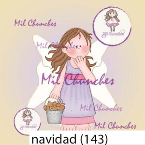 Cromo Papel Navidad-143