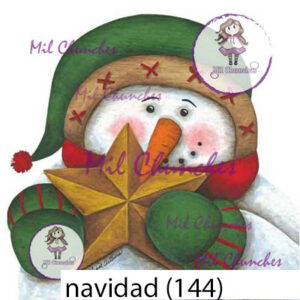 Cromo Papel Navidad-144