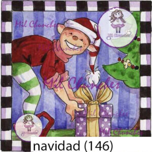 Cromo Papel Navidad-146