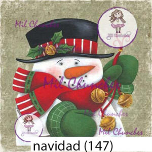 Cromo Papel Navidad-147