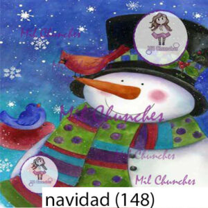 Cromo Papel Navidad-148