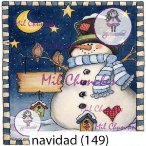Cromo Papel Navidad-149