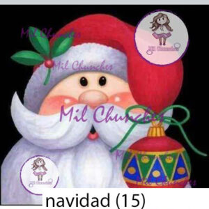 Cromo Papel Navidad 015