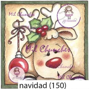 Cromo Papel Navidad-150
