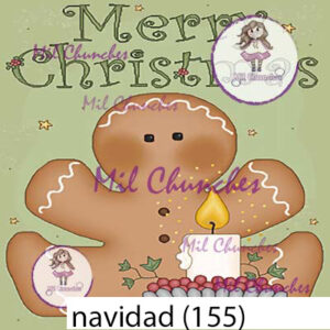 Cromo Papel Navidad-155