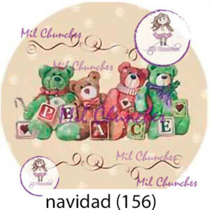 Cromo Papel Navidad-156