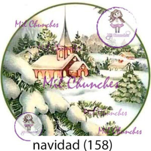 Cromo Papel Navidad-158