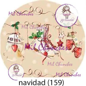 Cromo Papel Navidad-159