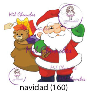 Cromo Papel Navidad-160
