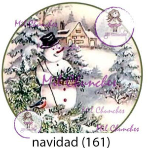 Cromo Papel Navidad-161