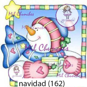 Cromo Papel Navidad-162