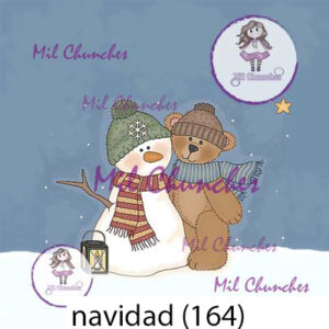 Cromo Papel Navidad-164